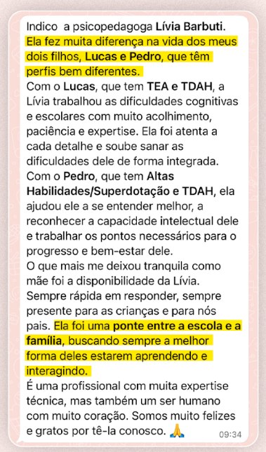 Depoimento real — mãe do Lucas e do Pedro